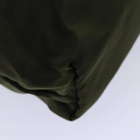 PRADA Tote Bag Nylon Khaki Auth 75638 - Picture 14 of 16